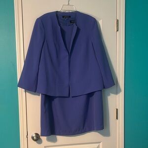 Kasper Women's Purple Formal Dress Suit